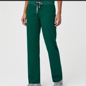 Figs hunter green Livingston scrub pants